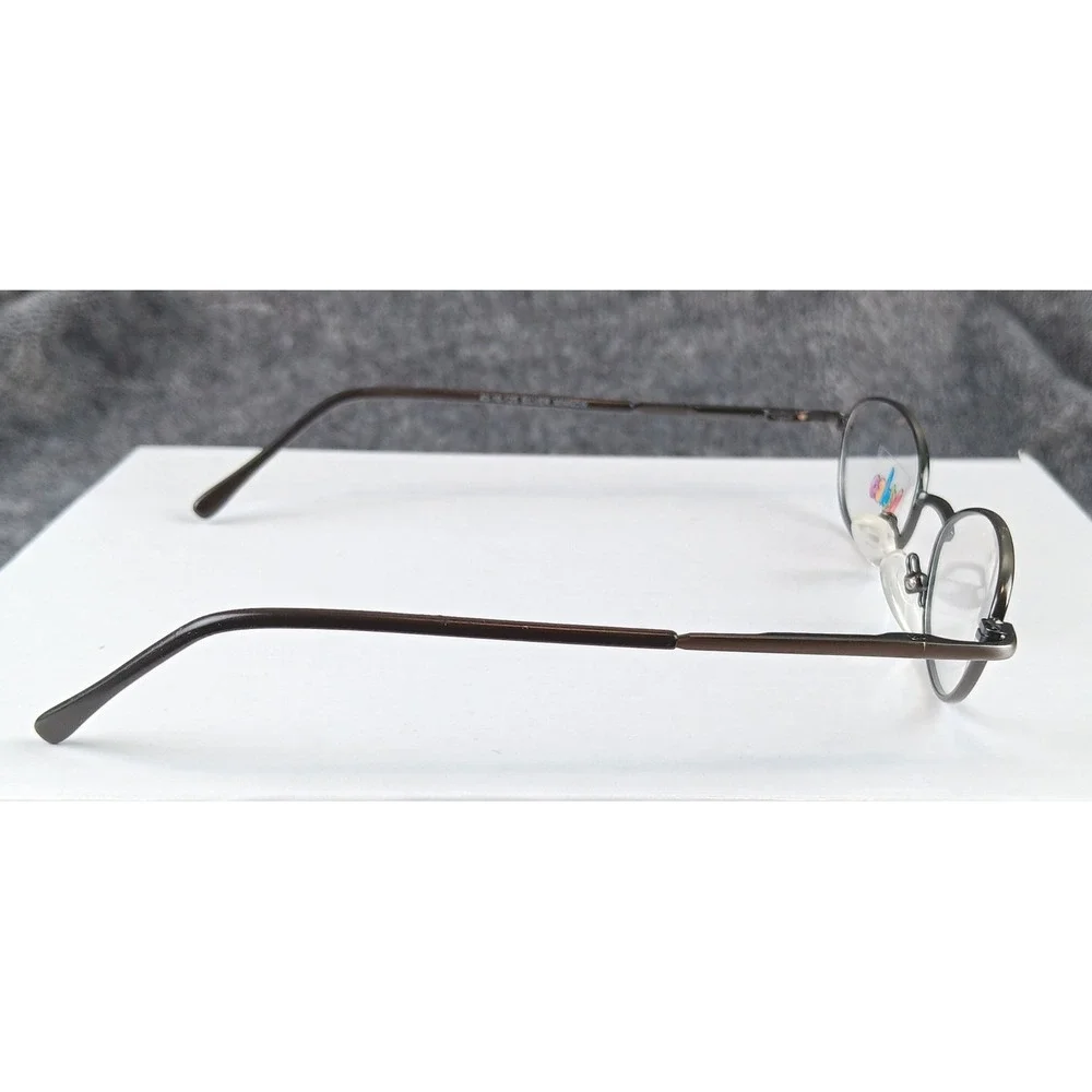 Kidco Silver Minnow 43-18-125 Kids Eyeglasses Frames Oval Brown‎